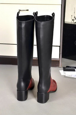 CHANEL Knee-high boots Lined with fur Women--046